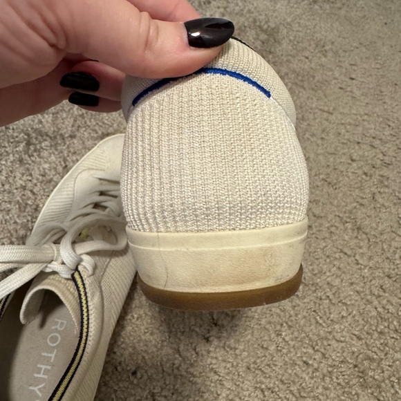 Rothy’s Lace Up Sneaker Sz 8.5 - Picture 4 of 9